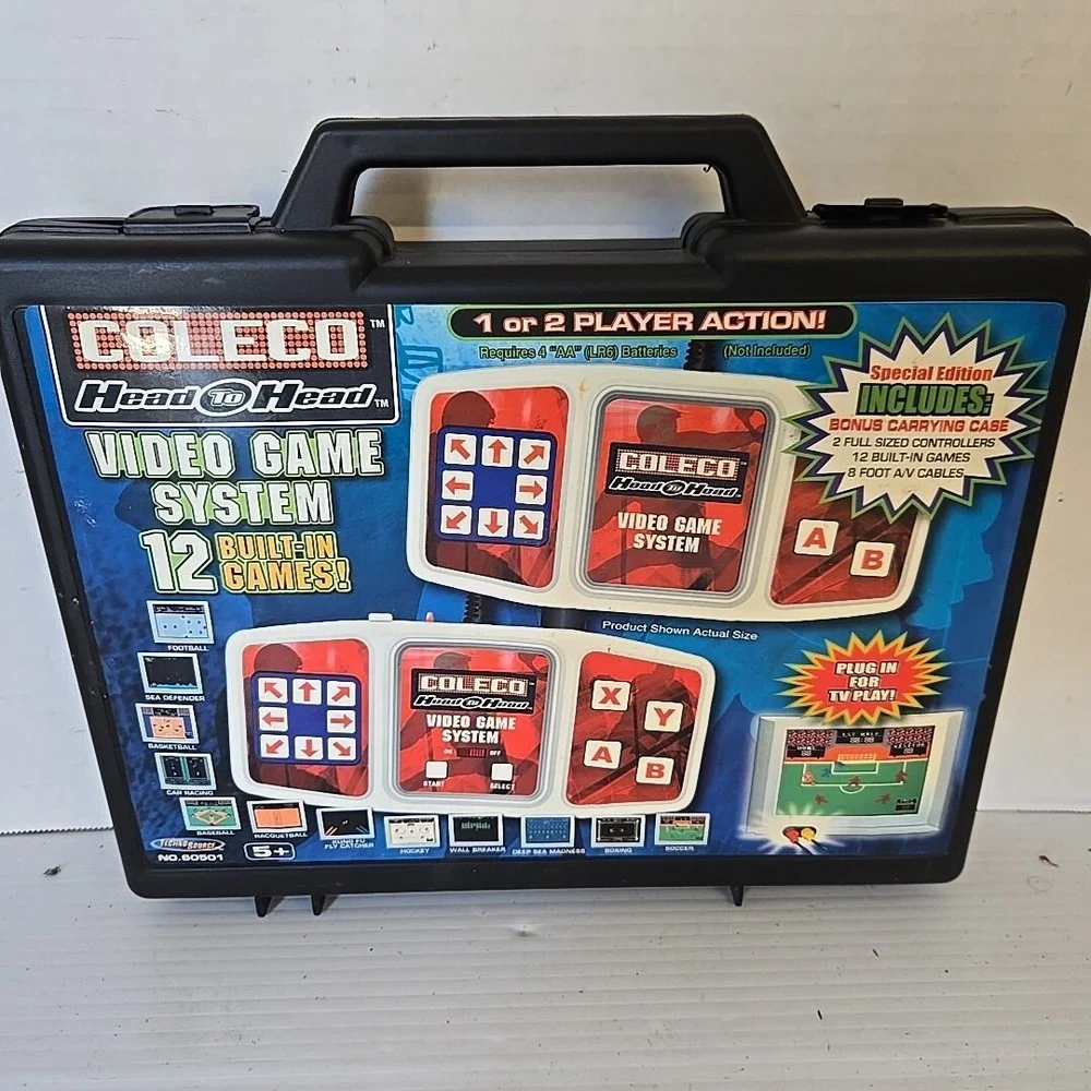 Vintage Coleco Head to Head Video Game System‎ 12 Built In Games